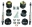 Picture of Ridetech 55-57 Ford Thunderbird Front CoolRide Kit