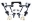 Picture of Ridetech 70-74 Mopar E-Body Double Adjustable Bolt-On 4-Link