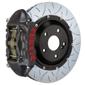 Picture of Brembo SS Rear GTS BBK 4 Piston Cast 380x28 2pc Rotor Slotted Type-3-Black HA