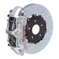 Picture of Brembo 02-21 WRX Front GT BBK 6 Piston Cast 350x34 2pc Rotor Slotted Type3-Silver