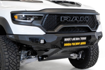 Picture of Addictive Desert Designs 2021 Dodge RAM 1500 TRX Bomber Front Bumper 20in Lights
