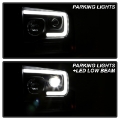 Picture of Spyder 05-07 Ford F250-350-450 Super Duty Projector LED Black PRO-YD-FS05V2PL-BK