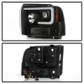 Picture of Spyder 05-07 Ford F250-350-450 Super Duty Projector LED Black PRO-YD-FS05V2PL-BK