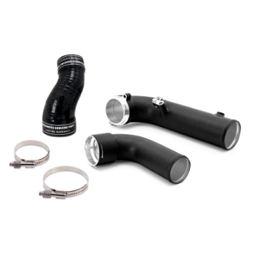 Picture of Mishimoto 2020+ Toyota Supra Charge Pipe Kit - Micro-Wrinkle Black
