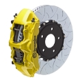Picture of Brembo 97-04 Corvette C5 Front GT BBK 6 Piston Cast 350x34 2pc Rotor Slotted Type-3- Yellow
