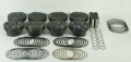 Picture of Mahle MS Piston Set Chevy SB 393ci 4-155in Bore 3-625 Stroke 6-125 Rod -927 Pin 4cc 12-7CR