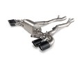 Picture of Akrapovic 2020 BMW M8-M8 Competition F91-F92 w-OPF-GPF Slip-On Line Titanium w-Carbon Tips