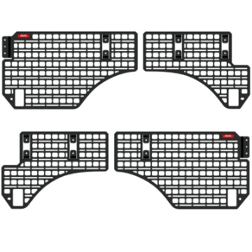 Picture of BuiltRight Industries 2019+ RAM 1500 5-7ft Bed Full Bedside Rack - 4pc Set