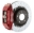 Picture of Brembo 00-02 S4-02-05 A4-06-08 A4 Front GT BBK 6 Piston Cast 355x32 2pc Rotor Slotted Type3-Red