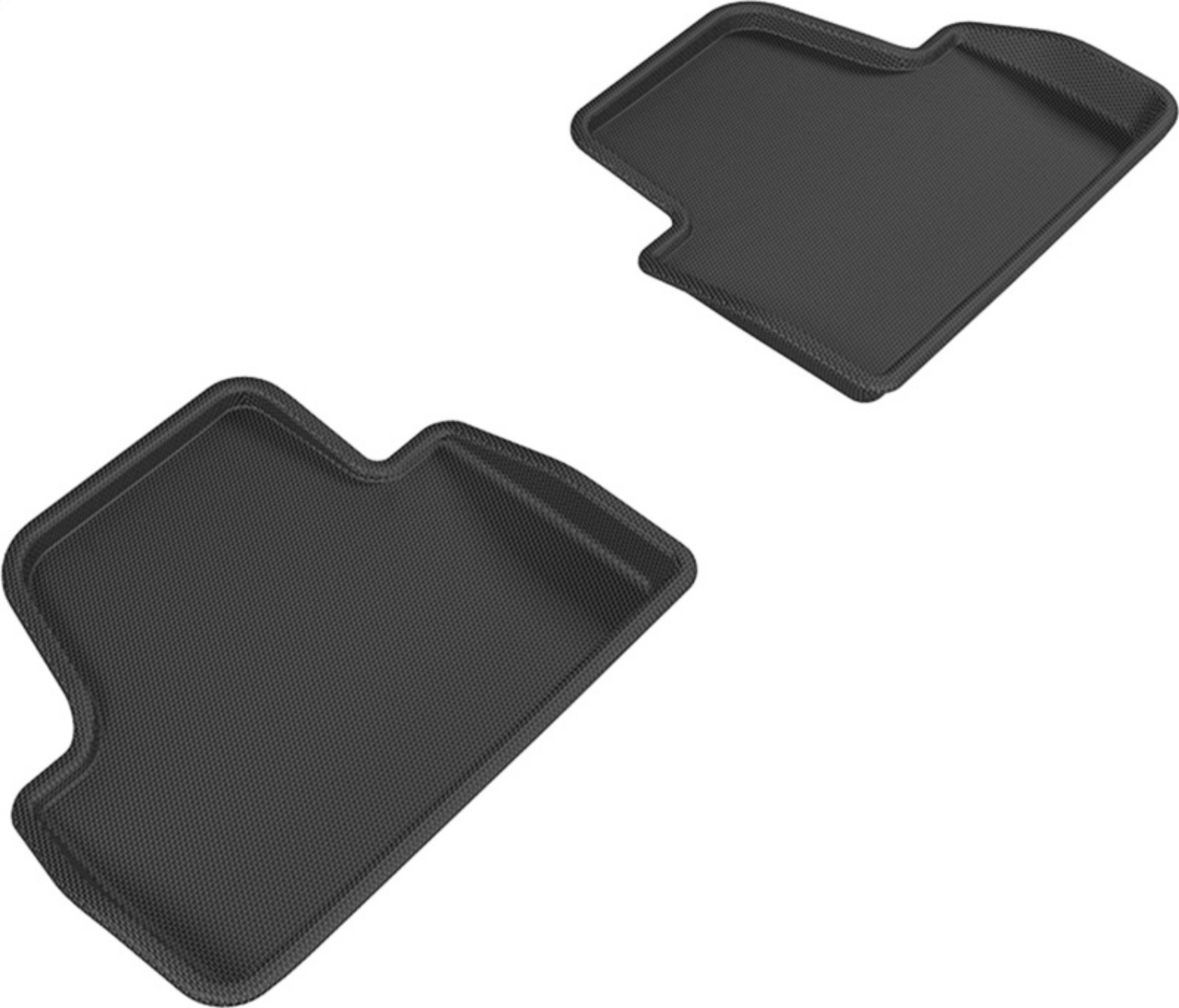 Picture of 3D MAXpider 14-20 BMW 4 Series Convertible Kagu 2nd Row Floormats - Black