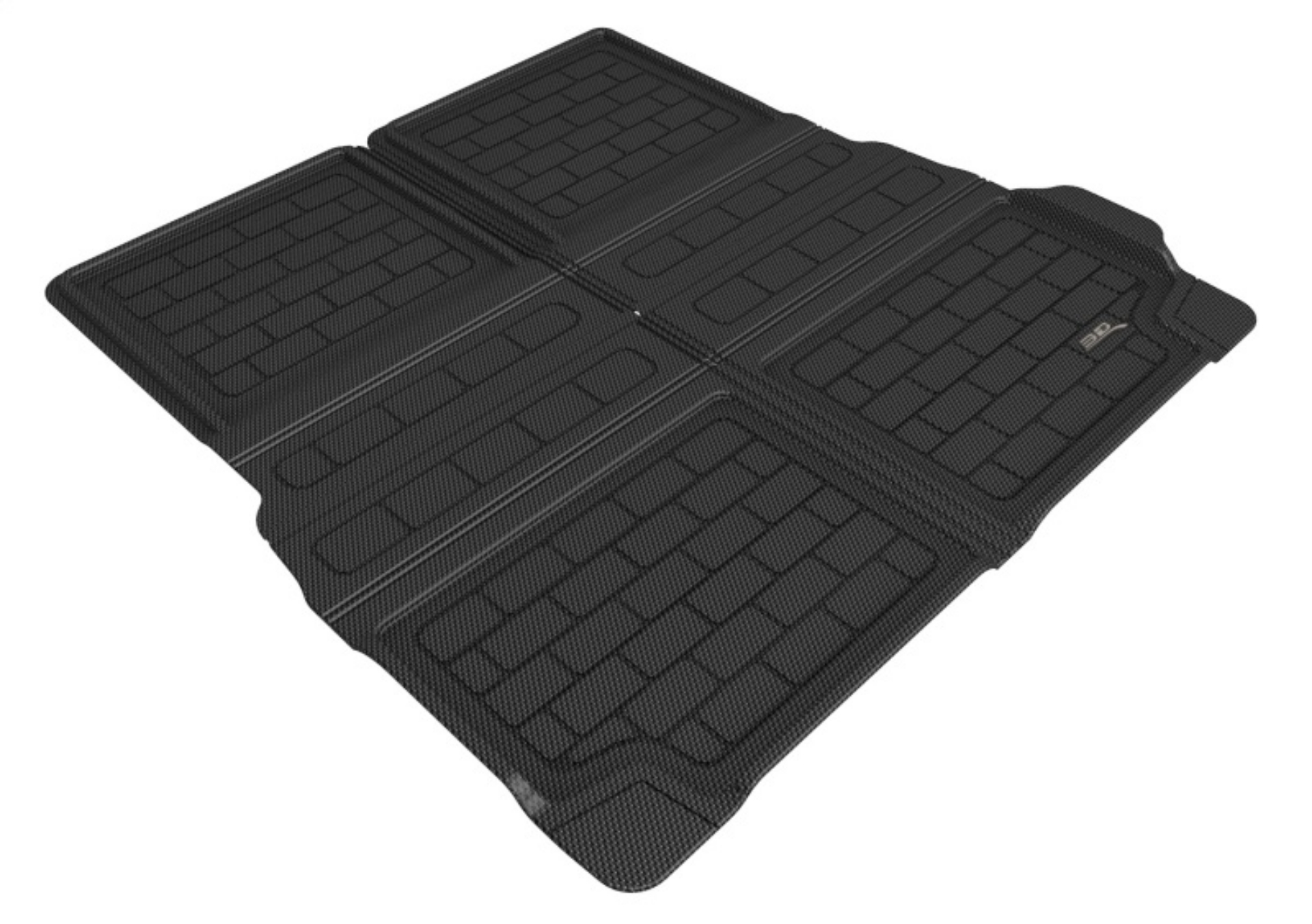 Picture of 3D MAXpider 19-21 BMW X7 G07 Behind 2nd Row Kagu Cross Fold Cargo Liner - Black