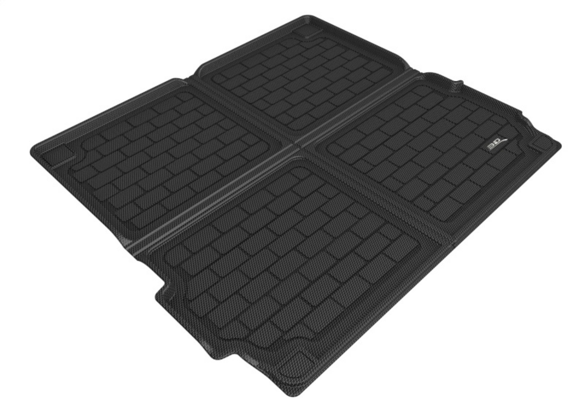 Picture of 3D MAXpider 19-21 BMW X5 G05 Behind 2nd Row with Cargo Net Kagu Cross Fold Cargo Liner - Black