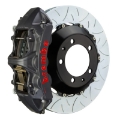 Picture of Brembo 04-21 WRX STI Front GTS BBK 6 Piston Cast 350x34 2pc Rotor Slotted Type3-Black HA