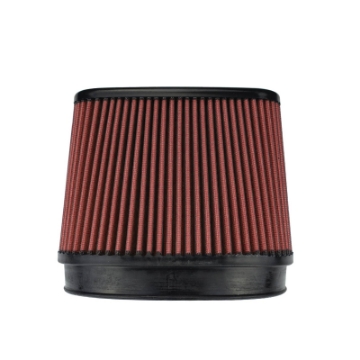 Picture of Injen 8-Layer Oiled Cotton Gauze Air Filter- Oval ID Oval Base-5-55in Media HT-7in x 2-75in Oval Top