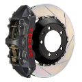Picture of Brembo 00-02 S4-02-05 A4-06-08 A4 Front GTS BBK 6 Pist Cast 355x32 2pc Rotor Slotted Type1-Black HA