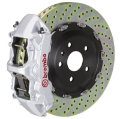Picture of Brembo 04-08 S4 B6-B7 Front GT BBK 6 Piston Cast 365x34 2pc Rotor Drilled-Silver