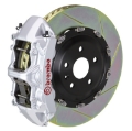 Picture of Brembo 04-08 S4 B6-B7 Front GT BBK 6 Piston Cast 365x34 2pc Rotor Slotted Type-1-Silver