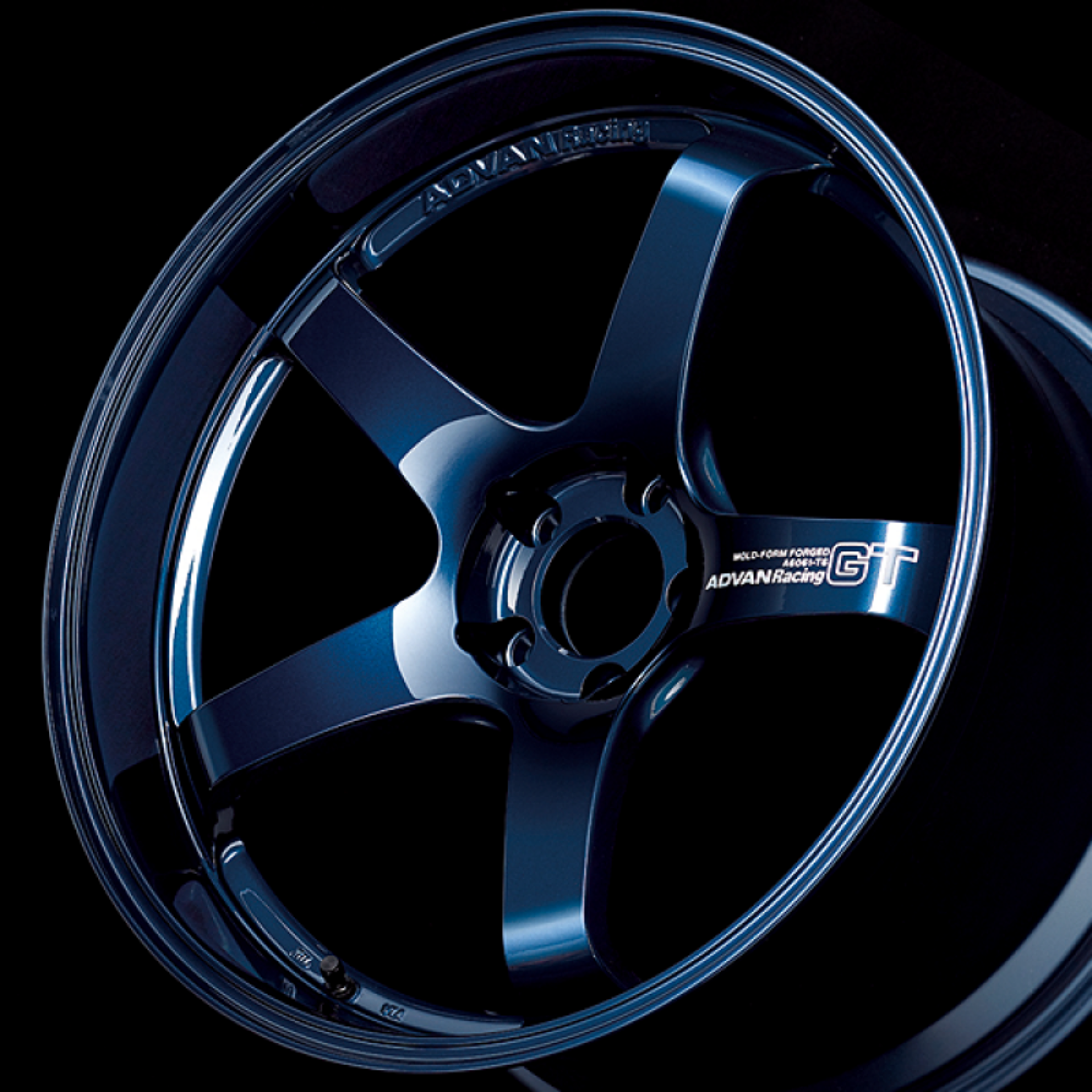Picture of Advan GT Premium Version 20x11 +15 5-114-3 Racing Titanium Blue Wheel