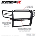 Picture of Westin 15-20 Ford F150 Sportsman X Grille Guard - Textured Black