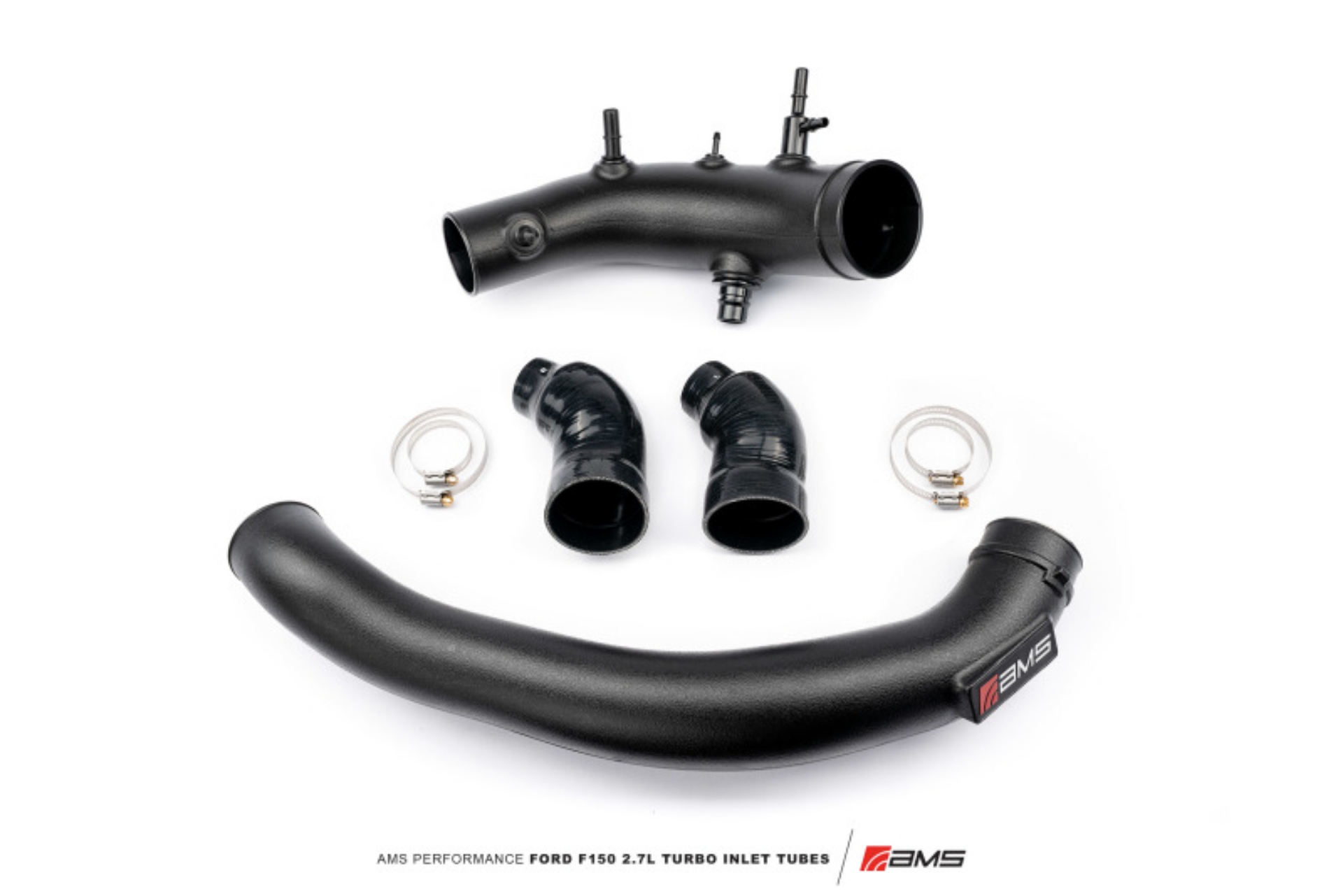 Picture of AMS Performance 15-20 Ford F-150 2-7L EcoBoost Turbo Inlet Tubes