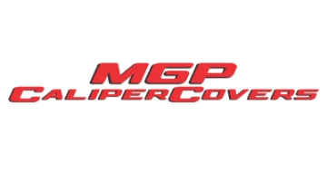 Picture of MGP 4 Caliper Covers Engraved Front & Rear 19-20 BMW 330i Red Finish Silver Characters