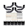 Picture of Westin 20-21 Ford Explorer PRO TRAXX 4 Oval Nerf Step Bars - Black