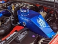 Picture of Sinister Diesel 08-10 Ford 6-4L Degas Bottle - Blue