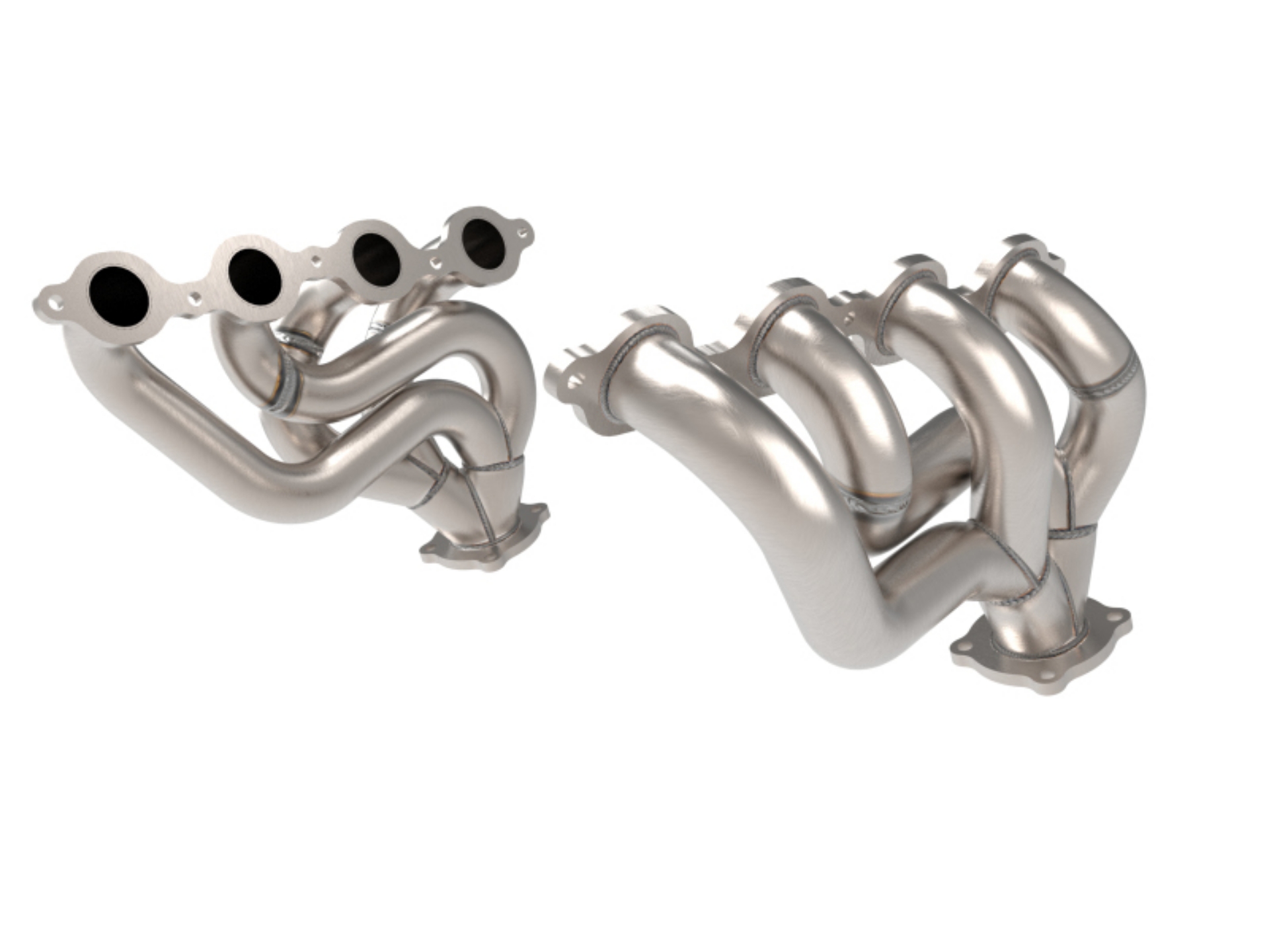 Picture of aFe Twisted 1-3-4in 304SS Shorty Header 16-21 Chevy Camaro SS 6-2L V8
