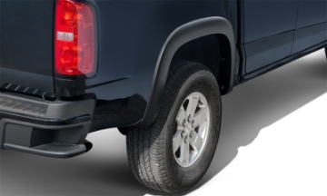 Picture of Bushwacker 15-19 Chevy Colorado Excl- ZR2 OE Style Fender Flares 2pc Rear - Black