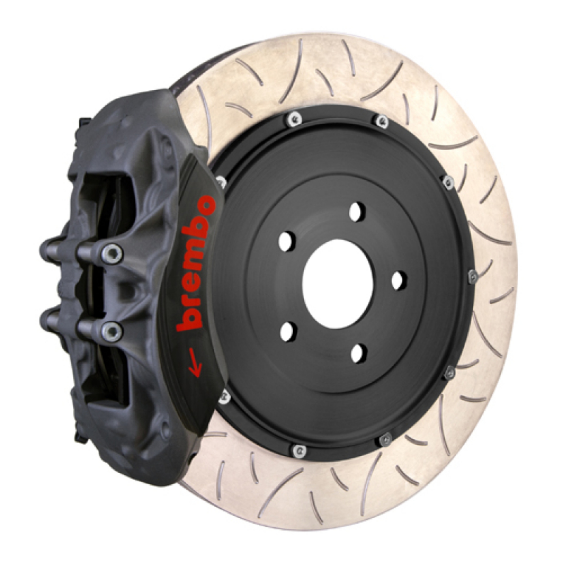 Picture of Brembo 05-06 GT Front Race BBK 6 Piston Forged 2pc380x35x53a 2pc Rotor T3-Black HA