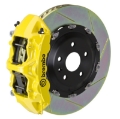 Picture of Brembo 00-02 RS4 Front GT BBK 6 Piston Cast 380x34 2pc Rotor Slotted Type-1- Yellow