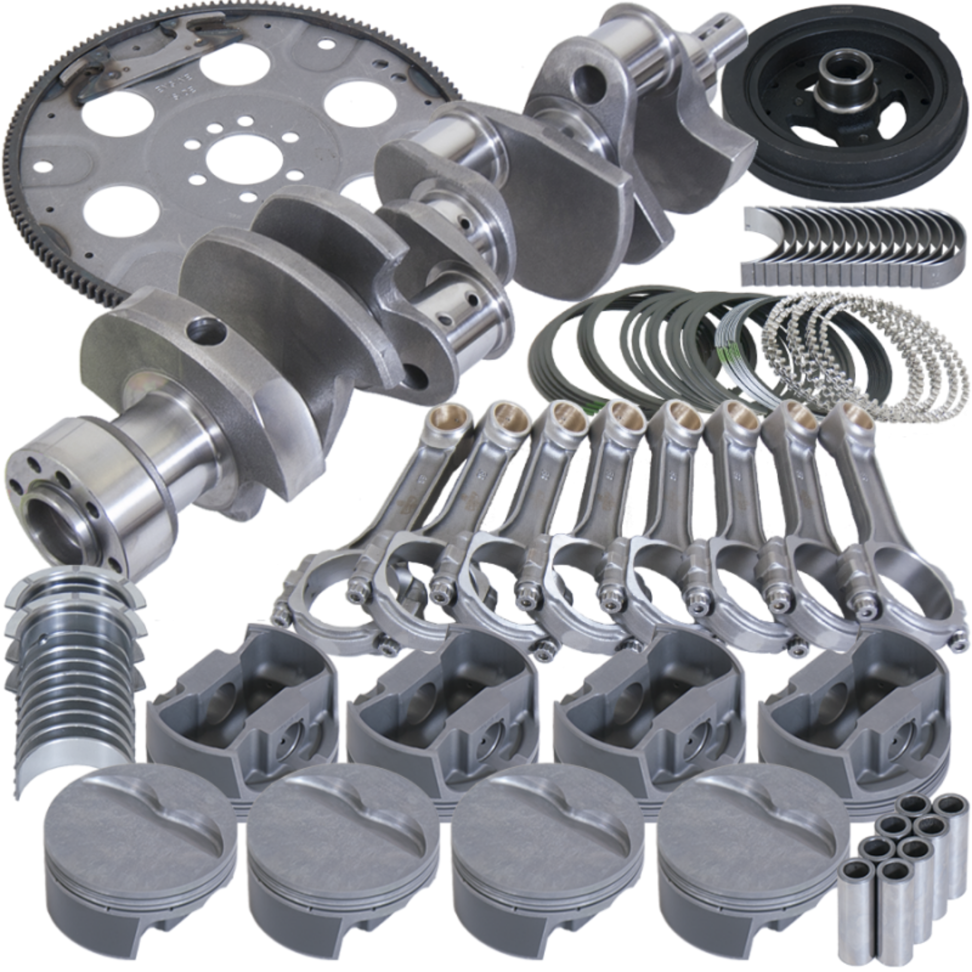Picture of Eagle Chevrolet 350 Balanced Rotating Assembly Kit -18CC Dome 3-750 Stroke 4-030 Bore