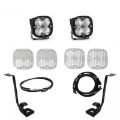 Picture of Baja Designs 2021+ Ford F150 A Pillar Kit Squadron Sport Spot with Upfitter