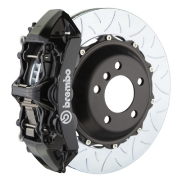 Picture of Brembo 04 360 Challenge Stradale Fr GT BBK 6Pis Cast 380x32 2pc Rotor Slotted Type3-Black