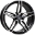 Picture of Enkei Victory 20x8-5 5x114-3 40mm Offset 72-6mm Bore Black Machined Wheel