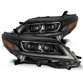 Picture of AlphaRex 11-21 Toyota Sienna PRO-Series Proj Headlights Plank Style Black w-Seq Signal-DRL
