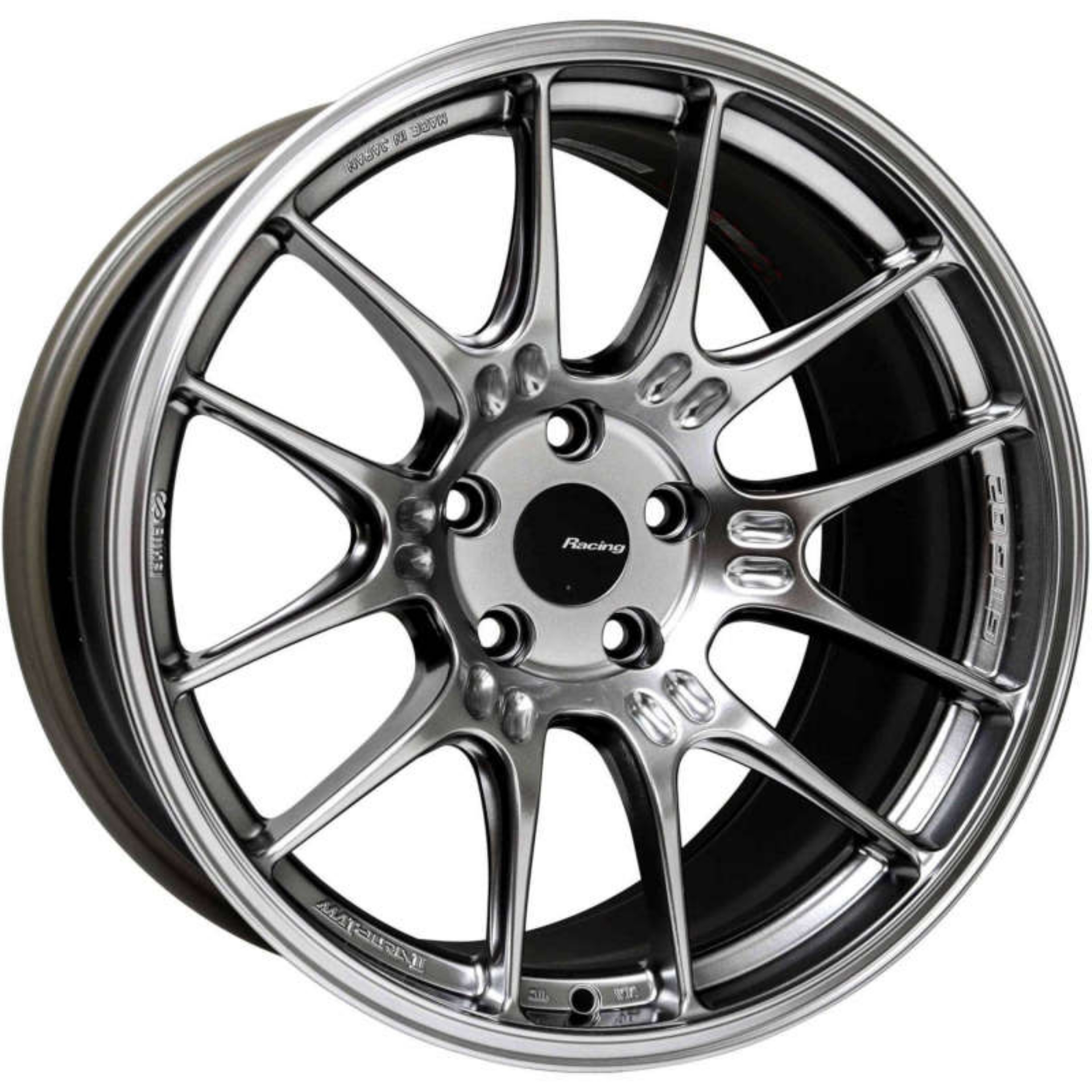 Picture of Enkei GTC02 19x8-5 5x120 35mm Offset 75mm Bore Hyper Silver Wheel