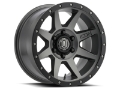 Picture of ICON Rebound Pro 17x8-5 6x135 6mm Offset 5in BS 87-1mm Bore Titanium Wheel