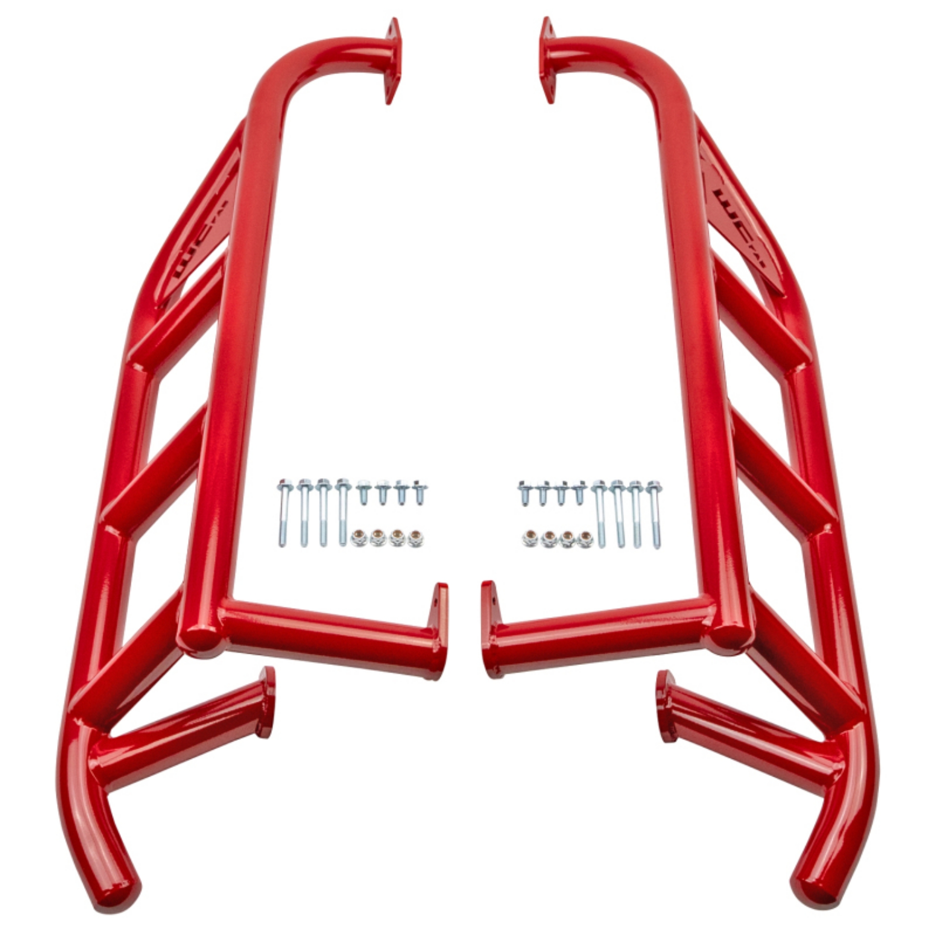 Picture of Wehrli 2019+ Honda Talon 1000X-R 2 Seat Rock Sliders - Talon Red