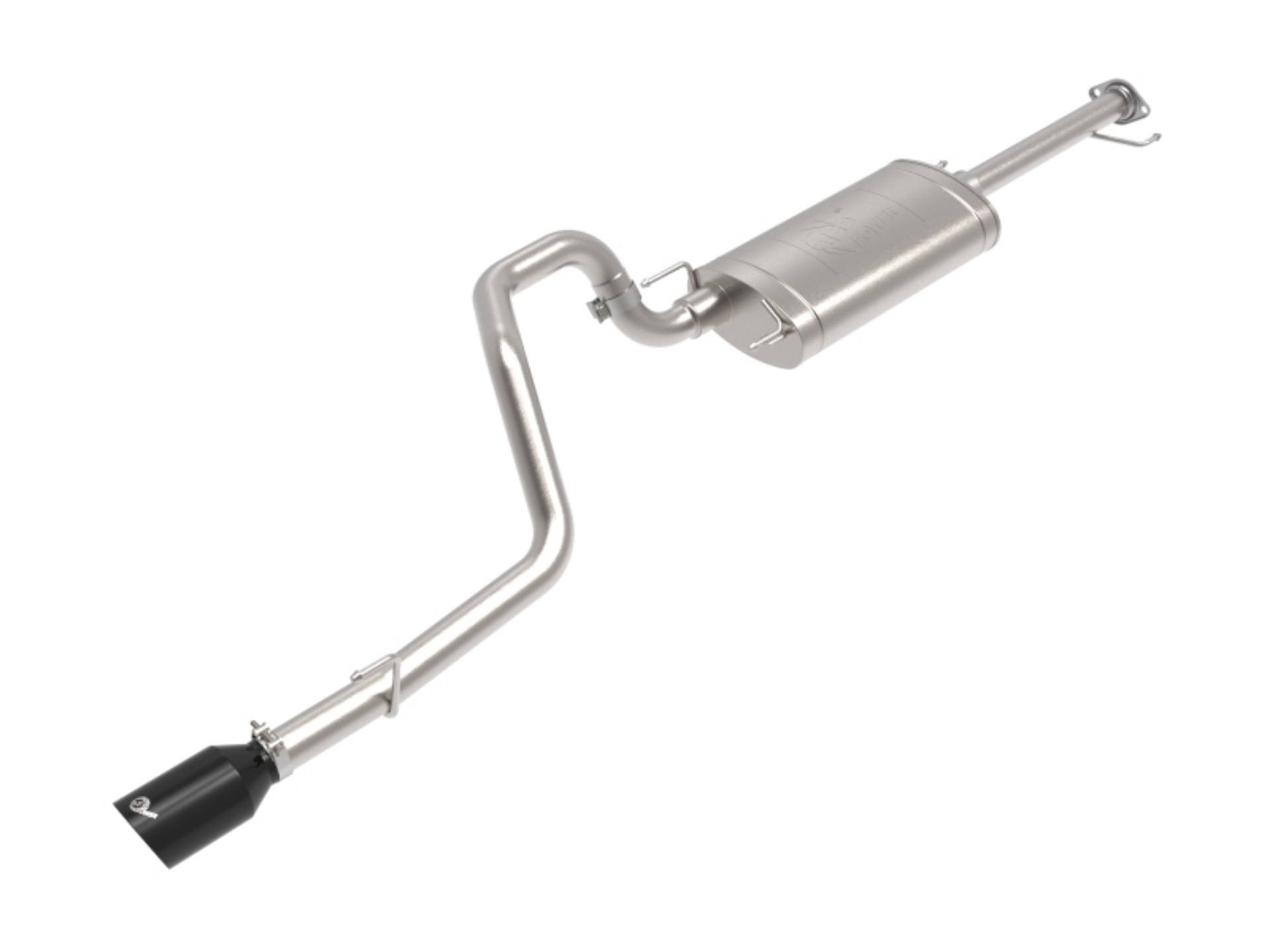 Picture of aFe POWER Vulcan Series 2-1-2in 304SS Cat-Back Exhaust 10-21 Lexus GX460 V8-4-6L w- Black Tip