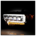 Picture of Spyder 16-20 Toyota Tacoma Halogen Model Only High-Power LED Headlights - Chrome PRO-YD-TT16HALAP-C