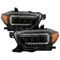 Picture of Spyder 16-20 Toyota Tacoma LED Model Only High-Power LED Headlights - Black PRO-YD-TT16LEDAP-BK