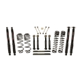 Picture of Skyjacker 03-06 Jeep TJ 4in D-Rate Long Travel Kit w- Adj- FR-RR Lower Flex Links-Black Max Shocks