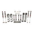 Picture of Skyjacker 03-06 Jeep TJ 4in D-Rate Long Travel Kit w- OE FR-RR Lower Links-M95 Monotube Shocks