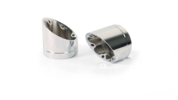 Picture of Remus 2021+ BMW R 18 Euro 5 Slash Cut V1 End Cap - Silver Pair