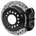 Picture of Wilwood Ford Explorer 8-8in Rear Axle Dynapro Disc Brake Kit 11in Drilled-Slotted Rotor -Blk Caliper