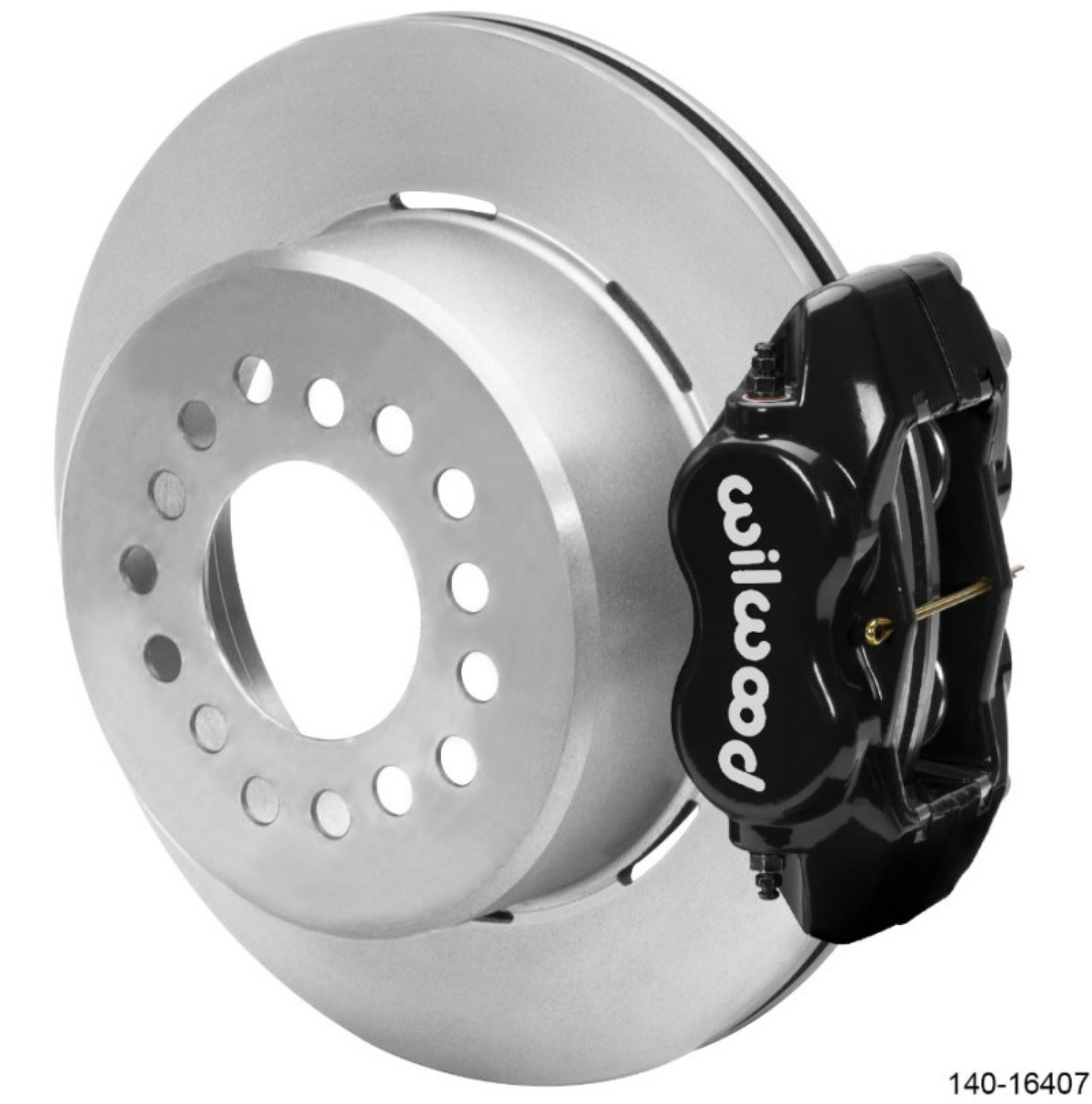 Picture of Wilwood Ford Explorer 8-8in Rear Axle Dynalite Disc Brake Kit 12-19in Rotor -Black Caliper