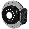 Picture of Wilwood Ford Explorer 8-8in Rear Axle Dynalite Disc Brake Kit 12-19in Drill-Slot Rotor Blk Caliper