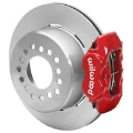 Picture of Wilwood Ford Explorer 8-8in Rear Axle Dynalite Disc Brake Kit 12-19in Rotor -Red Caliper