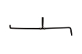 Picture of Fleece Performance Universal Pre-Formed 5-8in ID Hose w- 90 Deg- Ends-1in ID T-Fitting